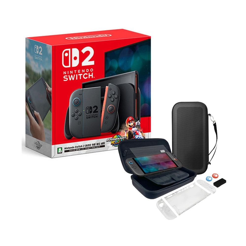 [닌텐도] 스위치 2 마리오 카트 월드 세트 + 스타터킷